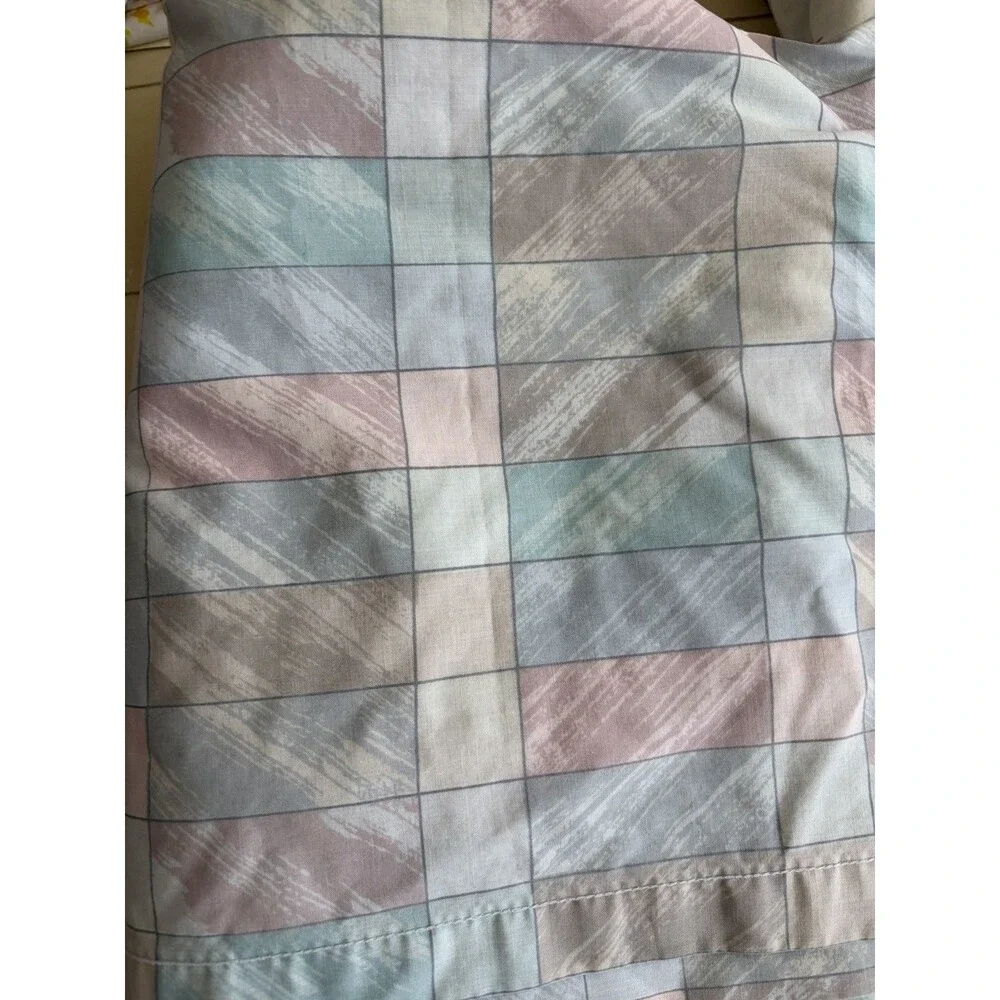 3 Vintage Full Size Bed Sheets Fitted And Flat Retro Flowers