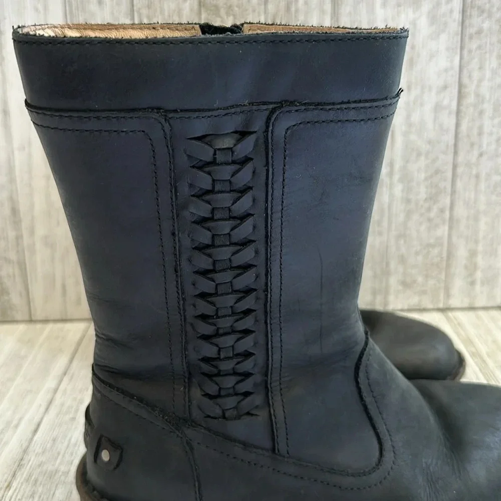 UGG black leather