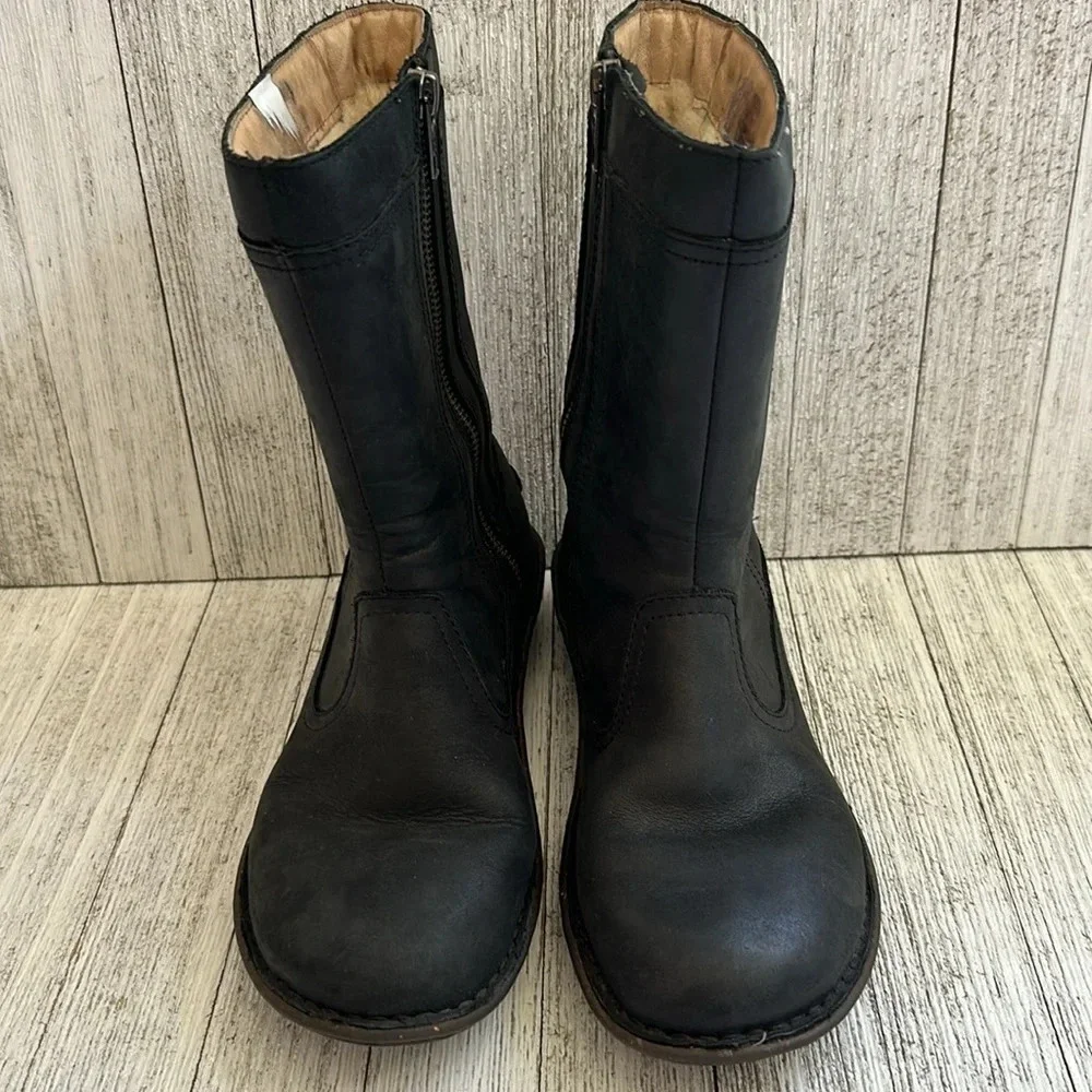 UGG black leather