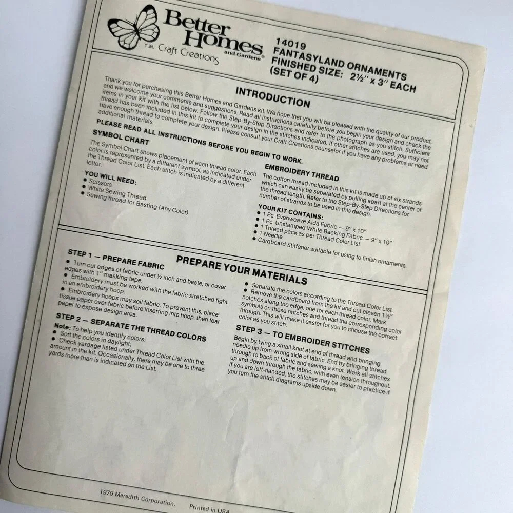 Better Homes And Gardens crossstitch patterns