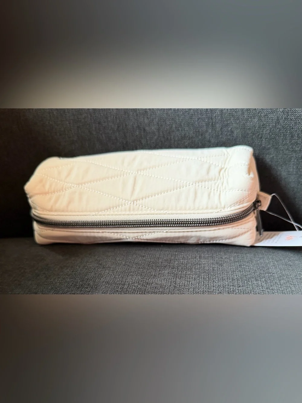 Lug Jib CloudGo Zip Pouch Bag – Macadamia (Cream Beige White Bone)