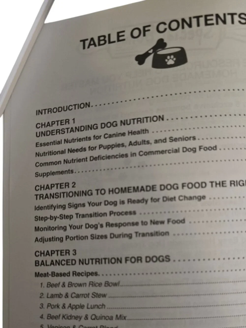 Dog Cookbooks homemade dog