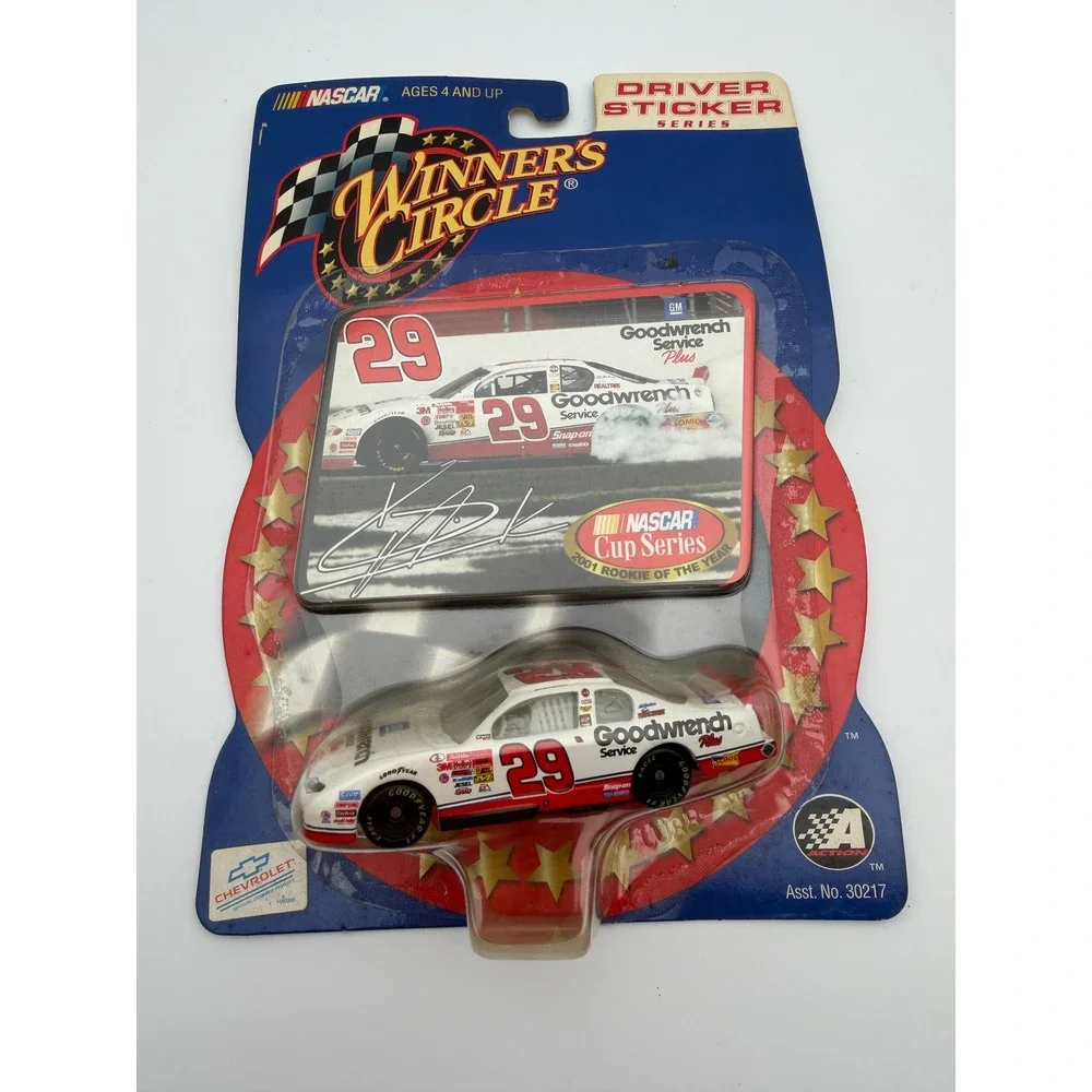 NASCAR Diecast Lot 4‎ Winner's Circle Dale Jr Kevin Harvick Michael Waltrip 1:64