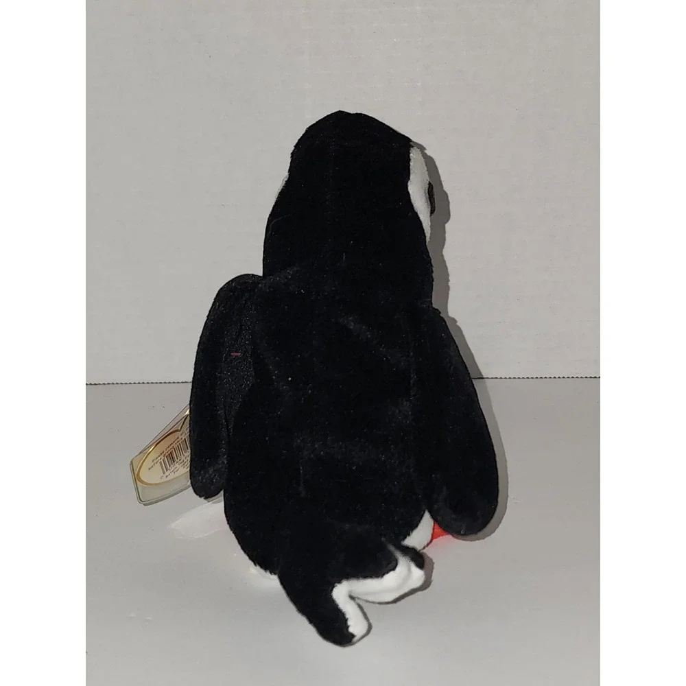 Ty Beanie Babies Puffer The Puffin Red‎ Star November 3 1997