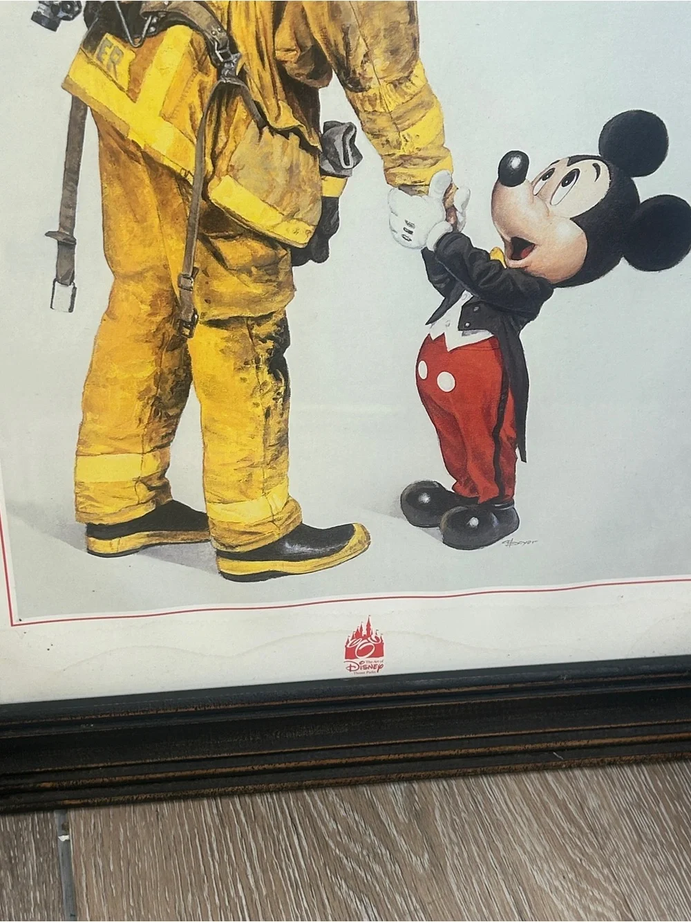Disney vintage framed