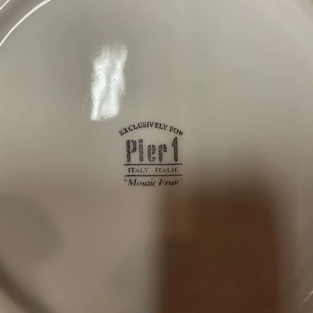 Pier 1 earthenware exclusively