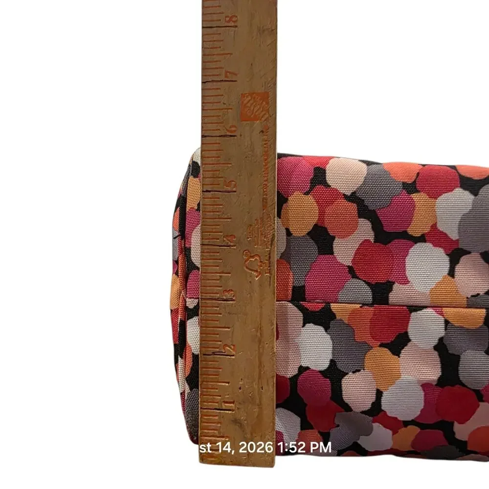 Vera Bradley Pixie Confetti Lunch Bunch Insulated Lunch Bag Orange Pink Retired