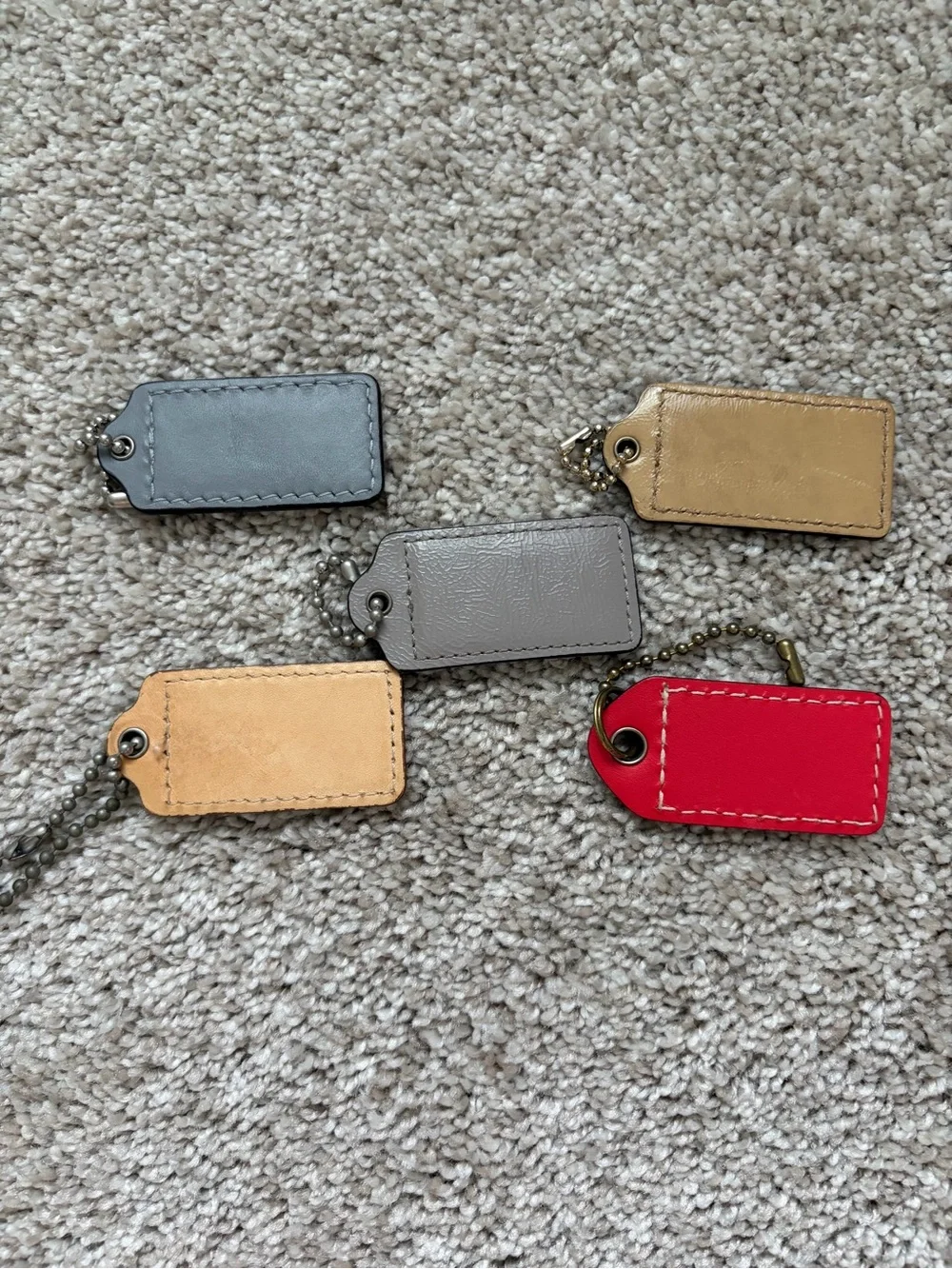 Coach set leather