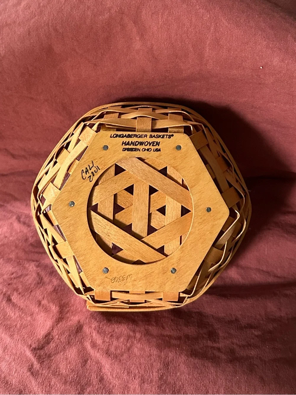 Longaberger iconic hexagon