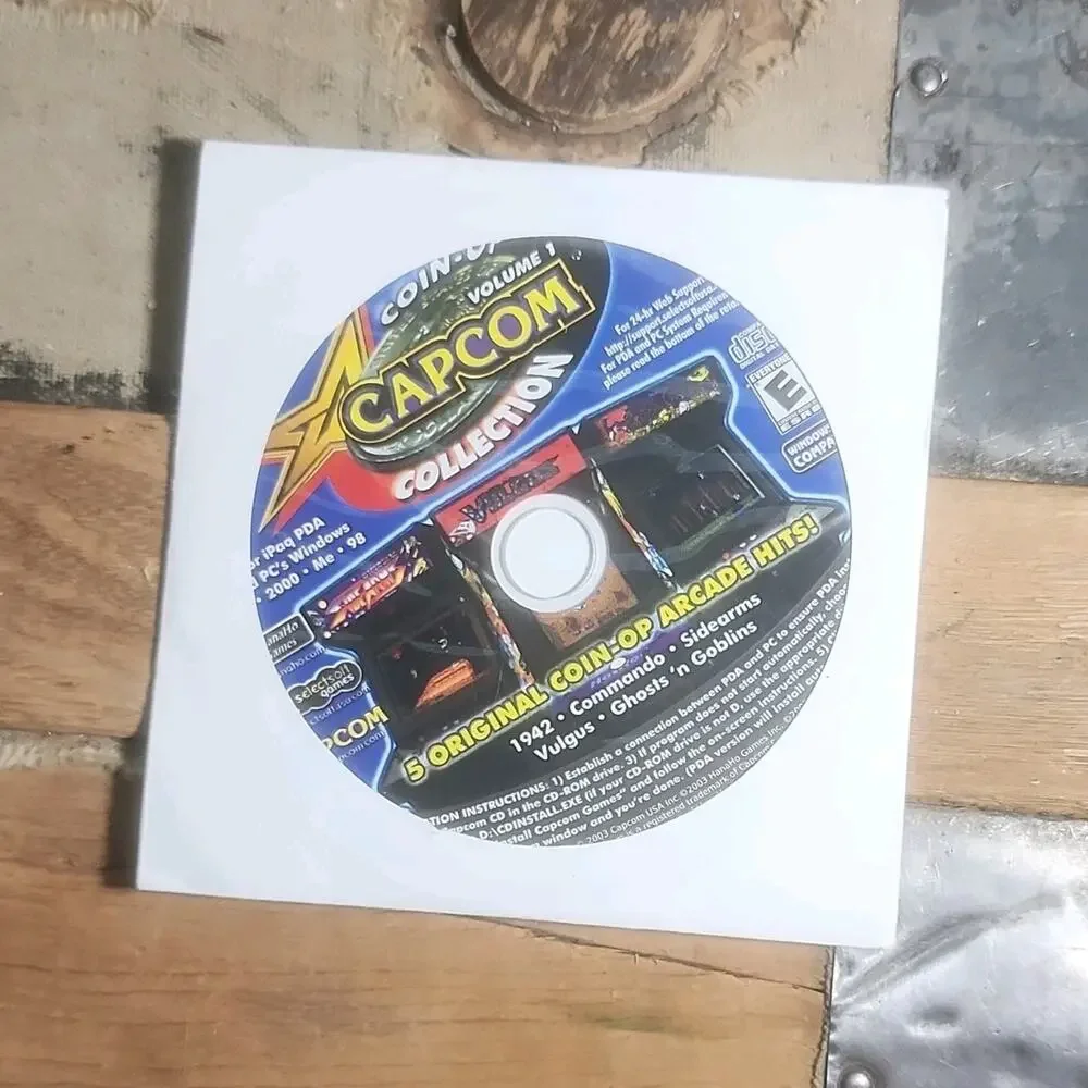 Capcom Capcom Coin-Op Collection Volume 1 (PC) Arcade Manual Included