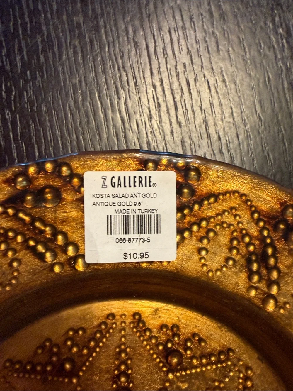 Z Gallerie decorative salad