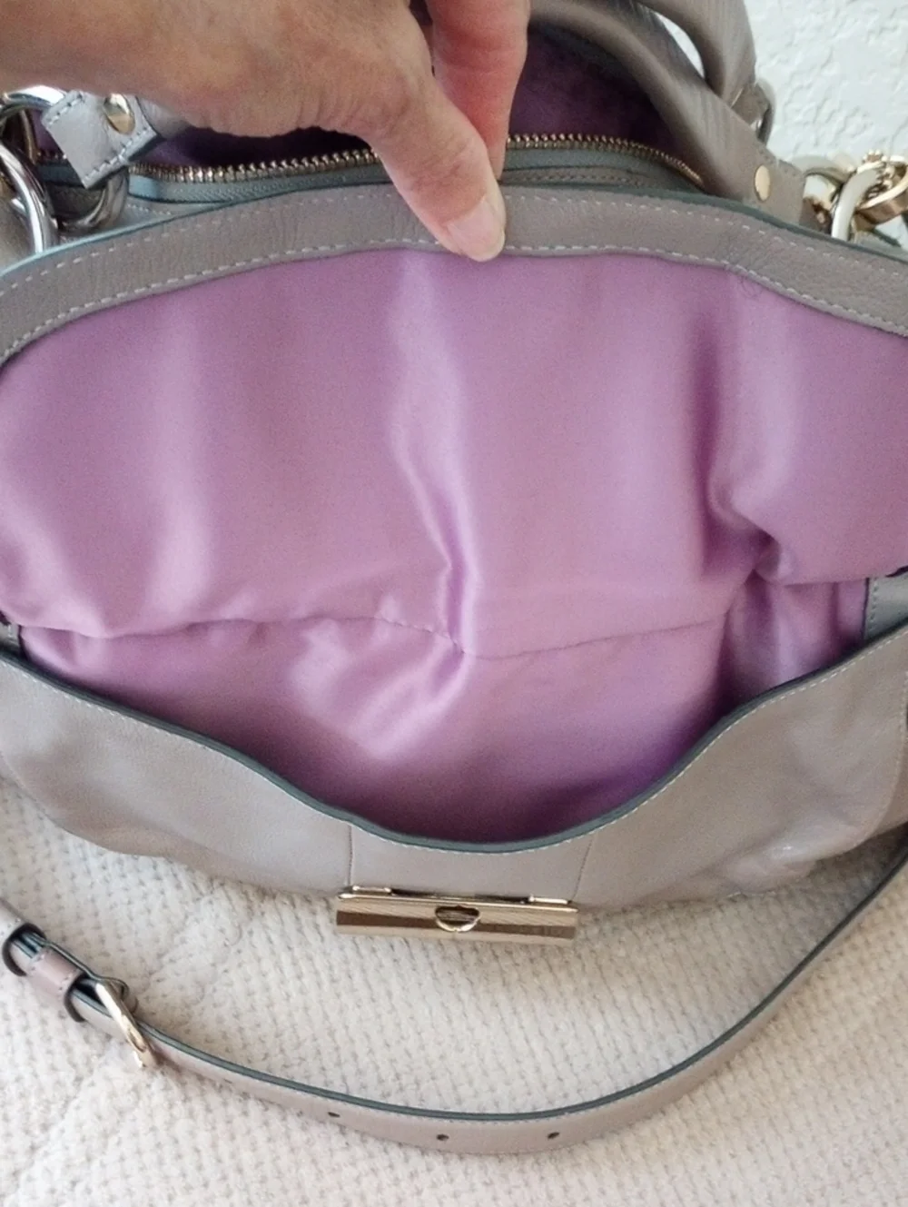 Coach genuine leather