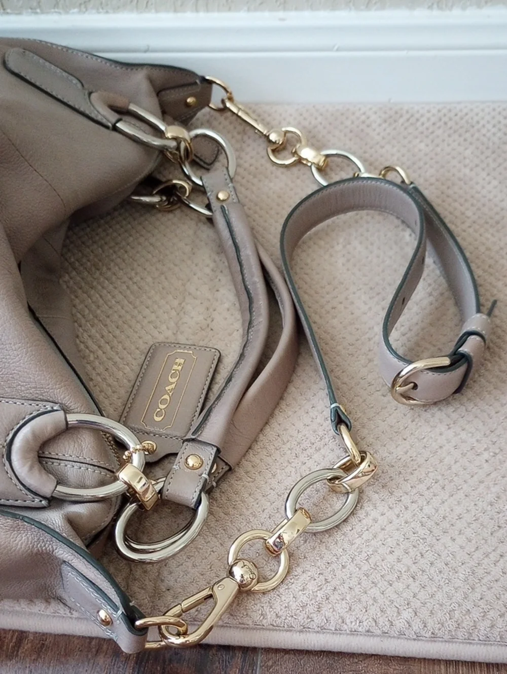 Coach genuine leather