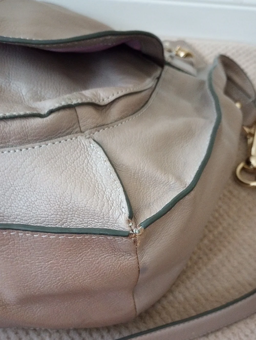 Coach genuine leather