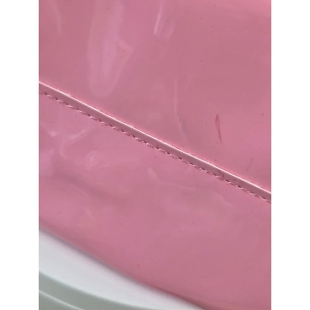 It Cosmetics Celebrate Your Beauty Pink Patent Leather Makeup Bag Dome Pouch