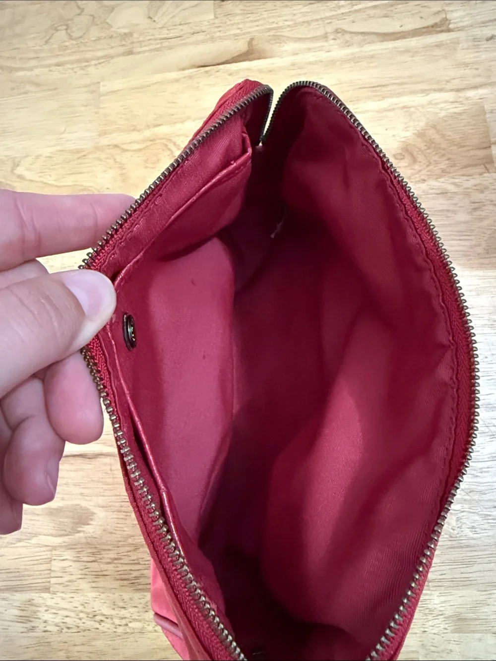 Coach makeup bag