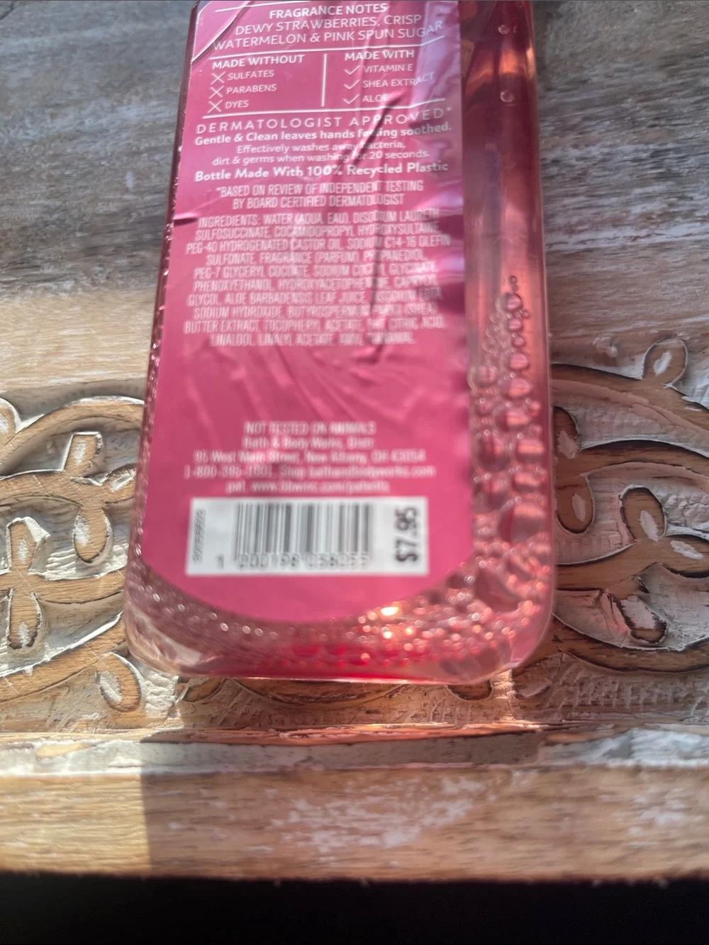 Bath & Body Works light drying fragrance