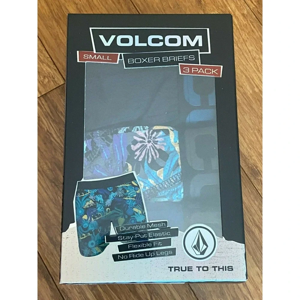 Volcom Boxer Briefs Mens Small (28-30) 5.5