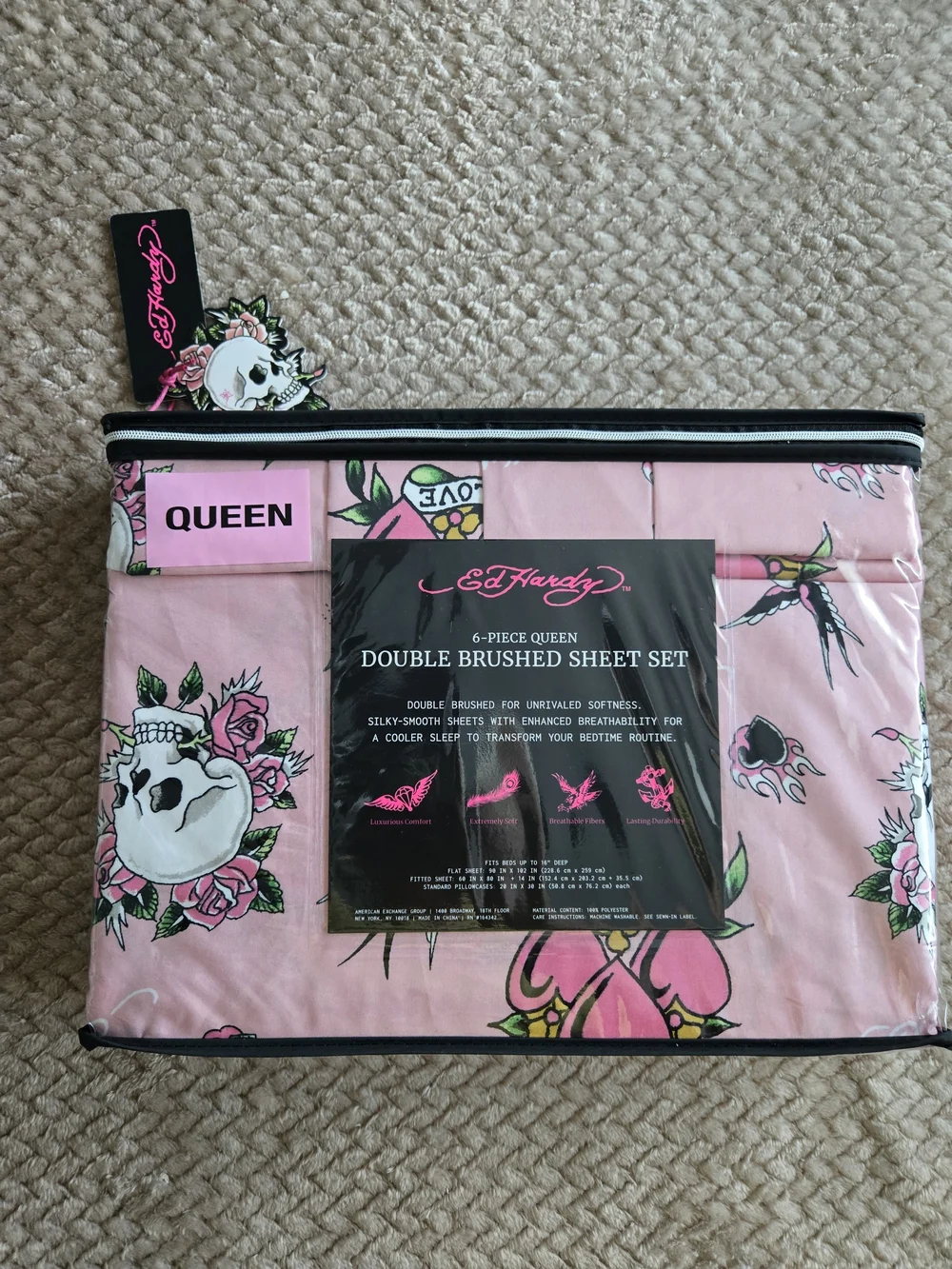 Ed Hardy flat multicolor