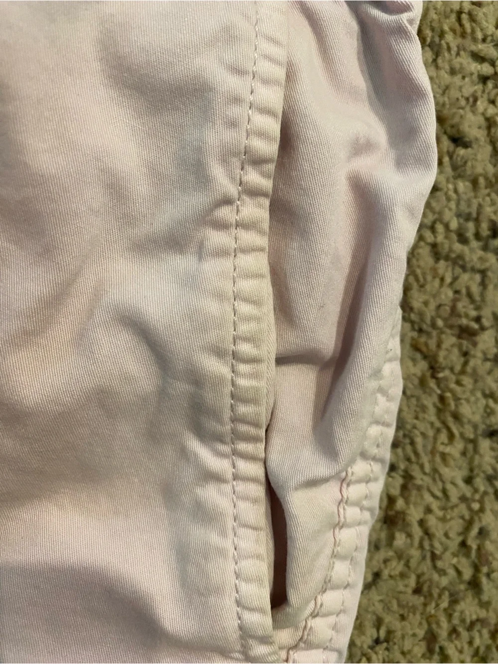 J Crew Mens small Fair Trade light pink dock shorts