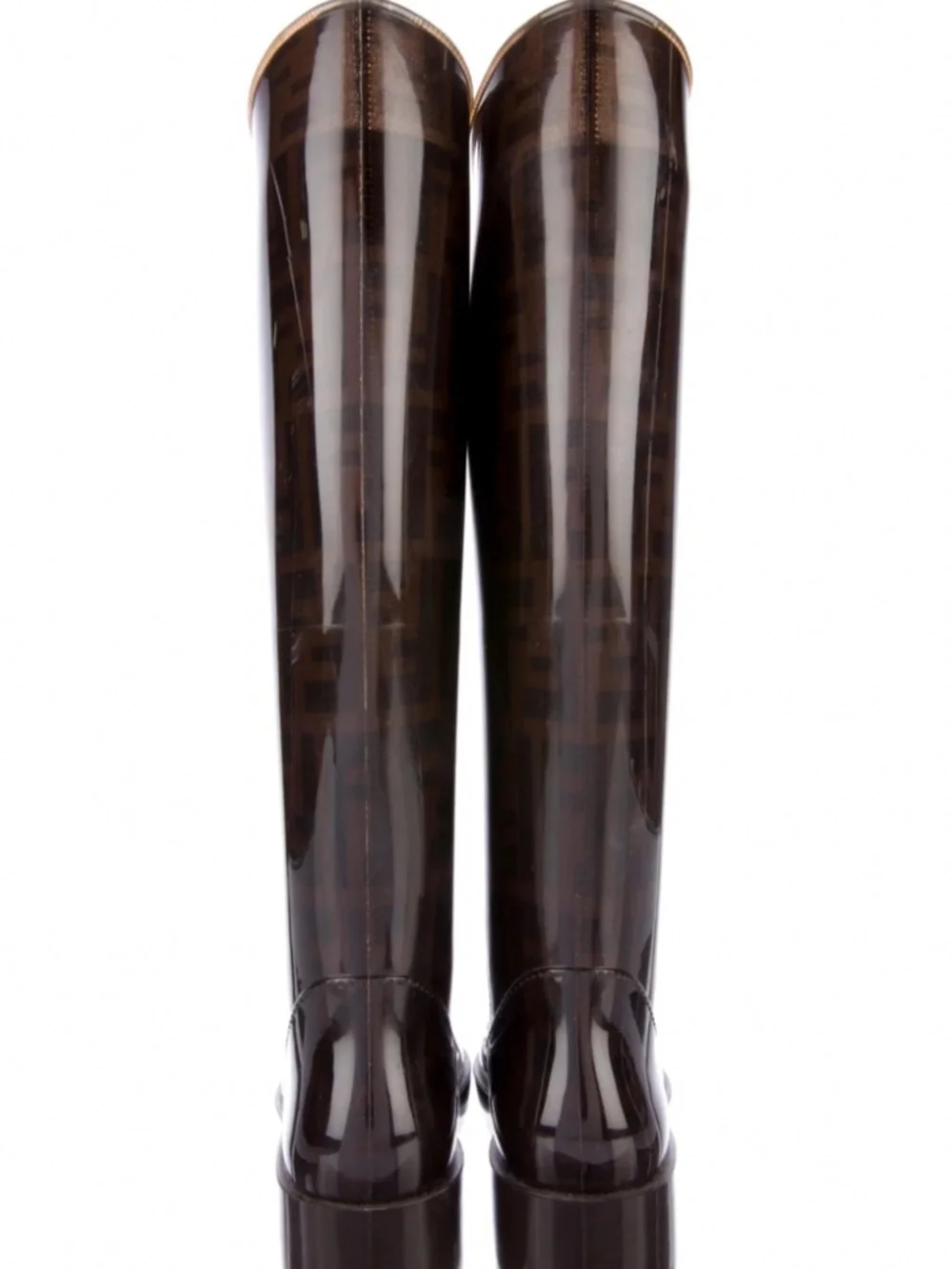 Fendi Zucca Rain Boots