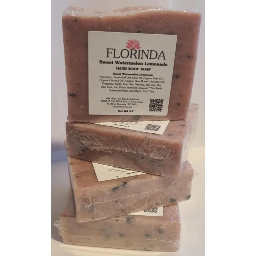 Florinda Beauty Sweet Watermelon Lemonade Handmade Soap