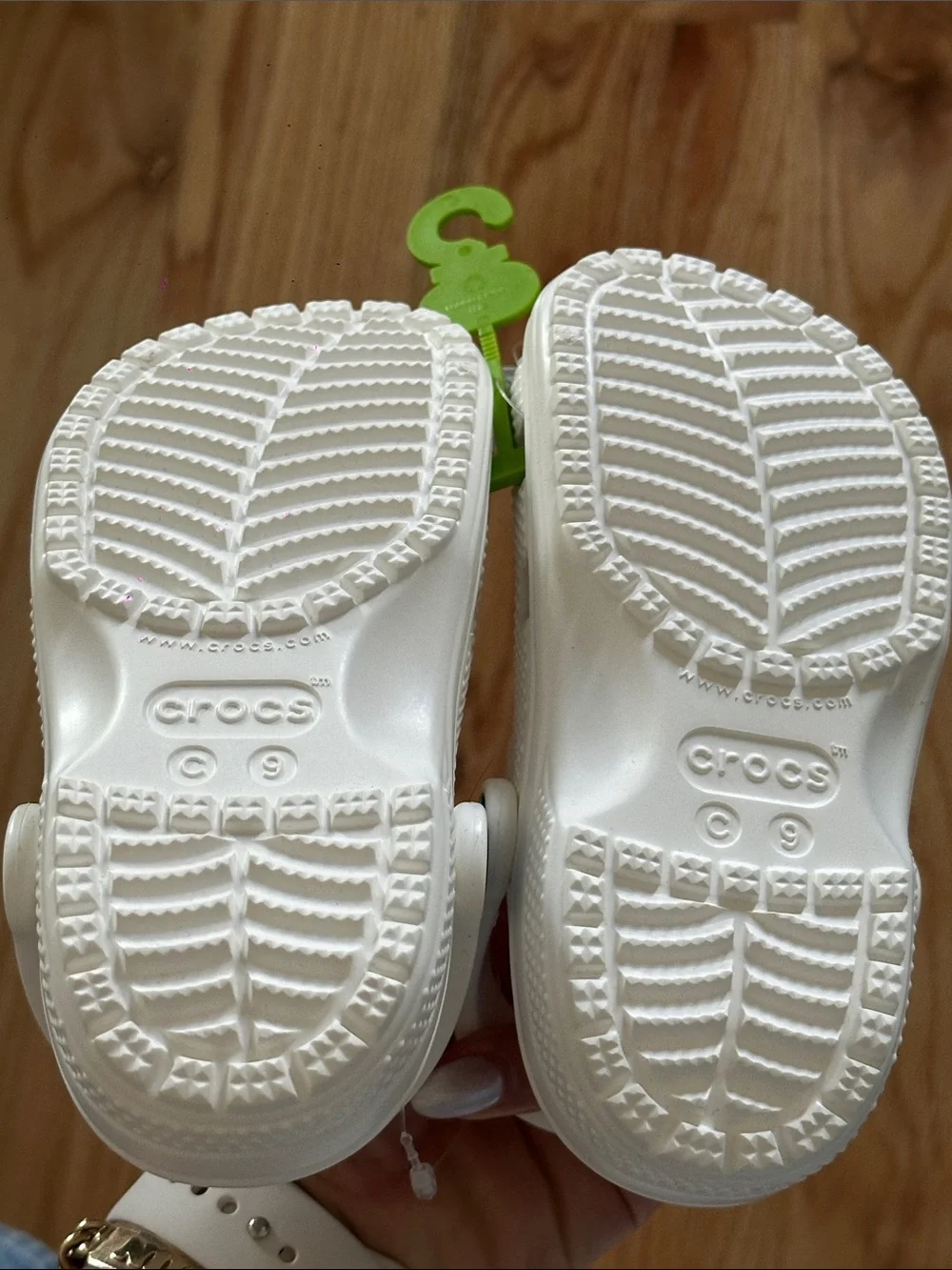 CROCS Kids' Classic Clog in White