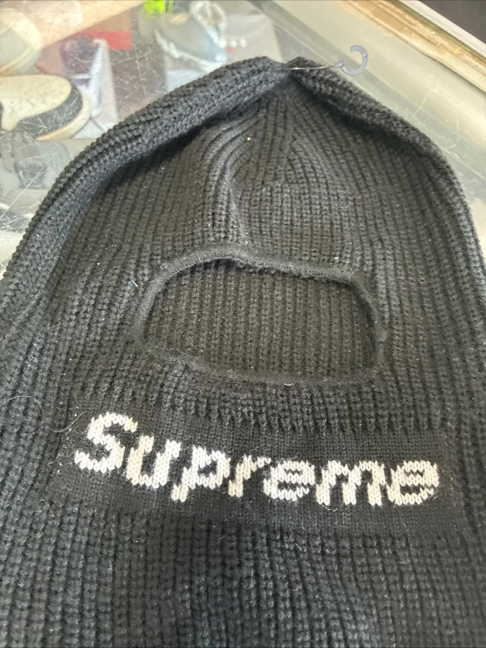 Supreme black knit