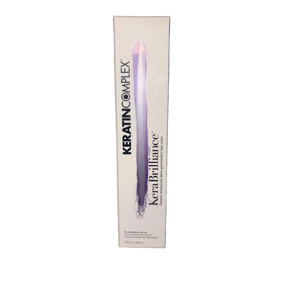 Keratin Complex Keratin Enhanced Permanent 4.01/4NA Medium Natural Ash Brown