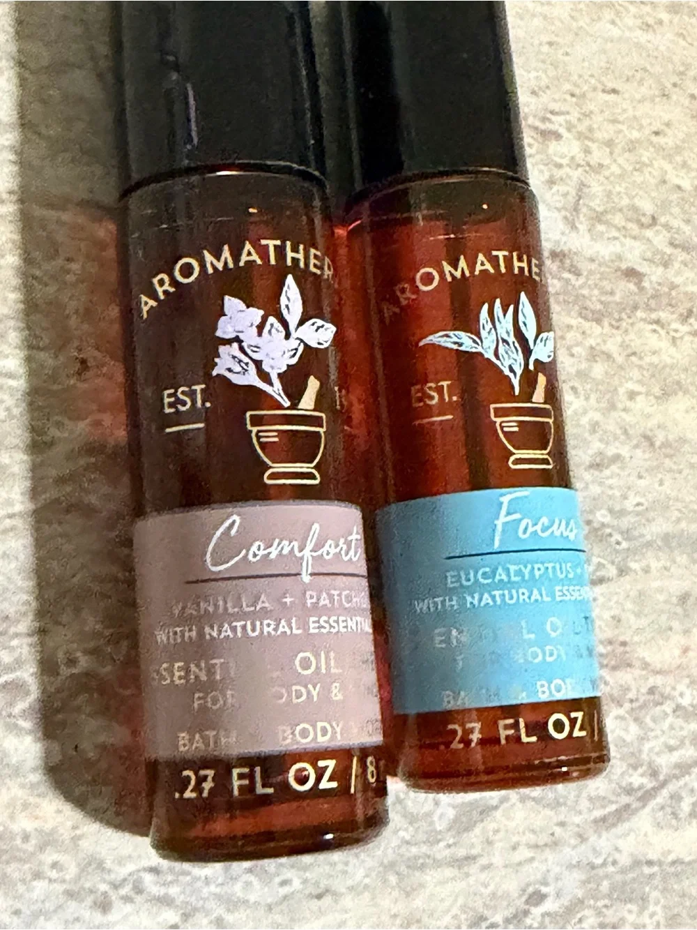 Bath & Body Works two aromatherapy