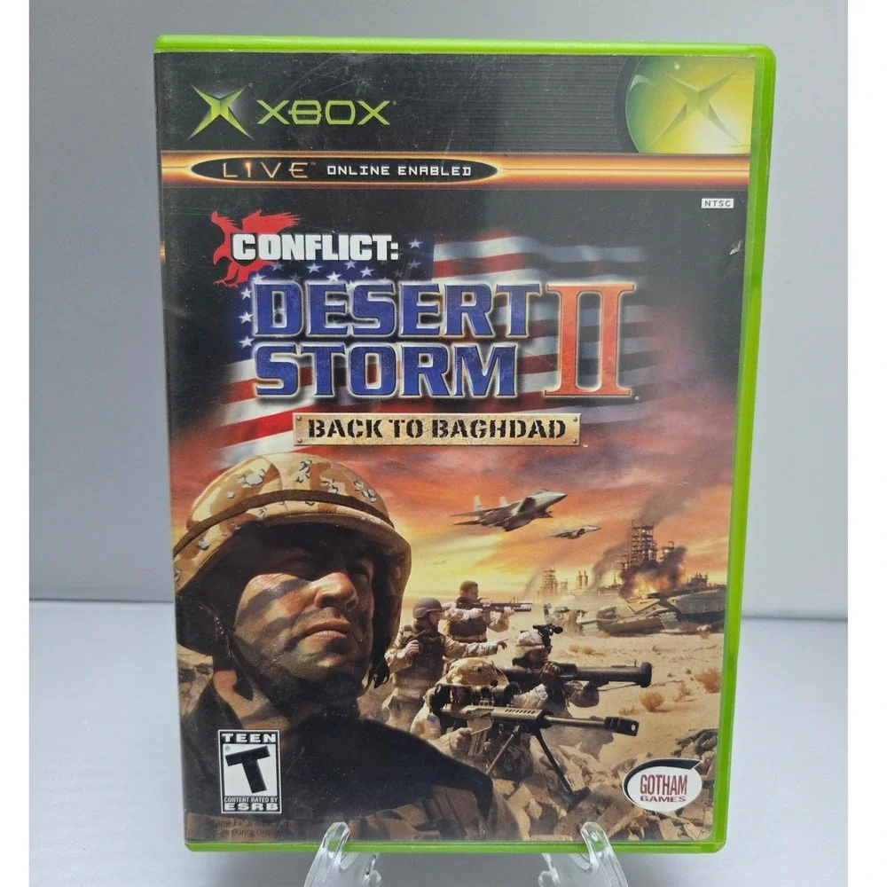 Conflict Desert Storm II Back to Baghdad 2003 - Microsoft Xbox - CIB Working‎