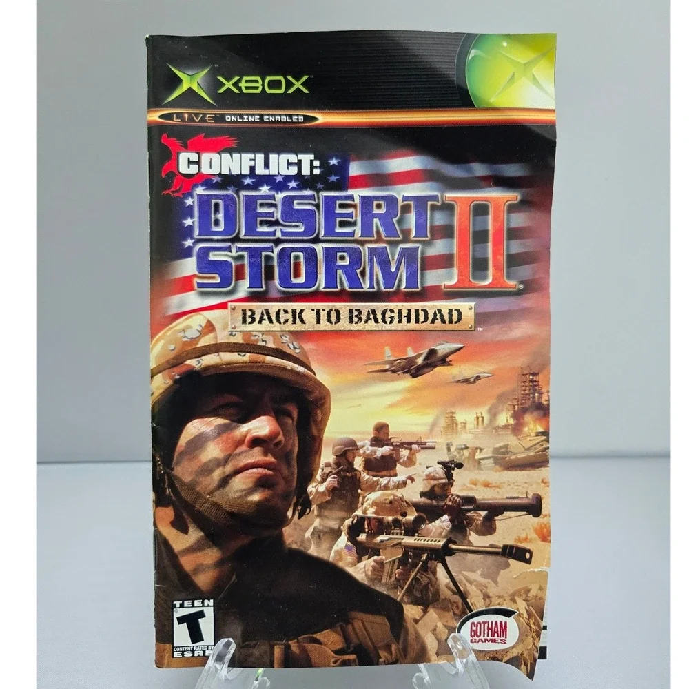 Conflict Desert Storm II Back to Baghdad 2003 - Microsoft Xbox - CIB Working‎
