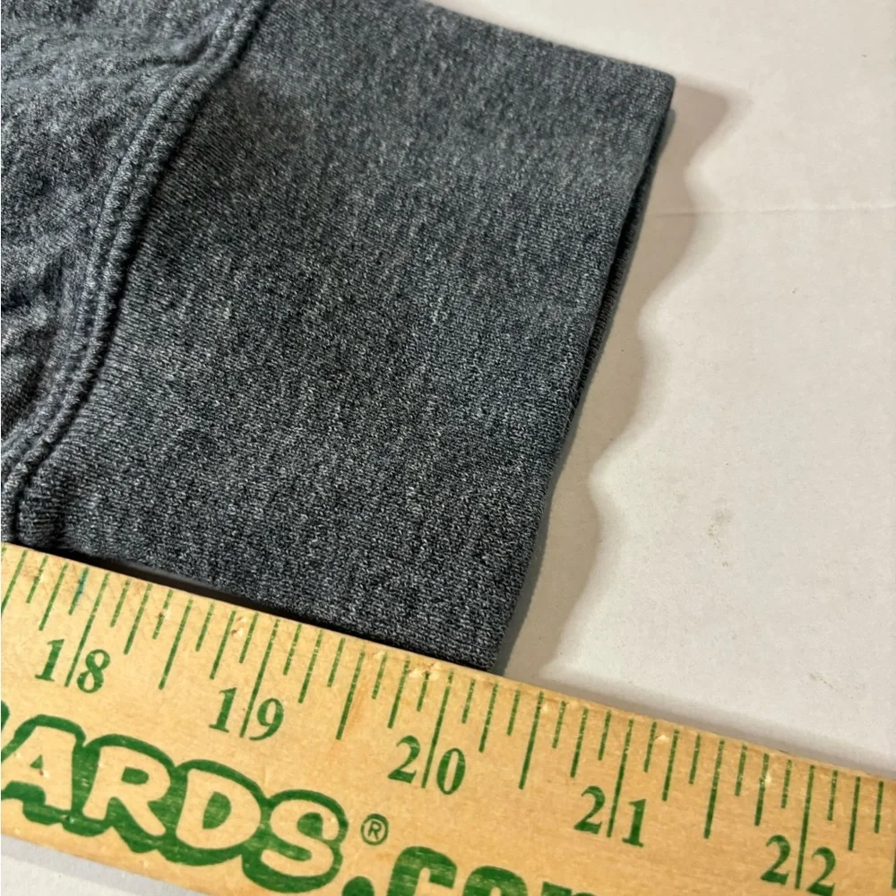 J Crew Knitgoods Mens‎ Quarter Zip Size XL Gray 100% Cotton Pullover.