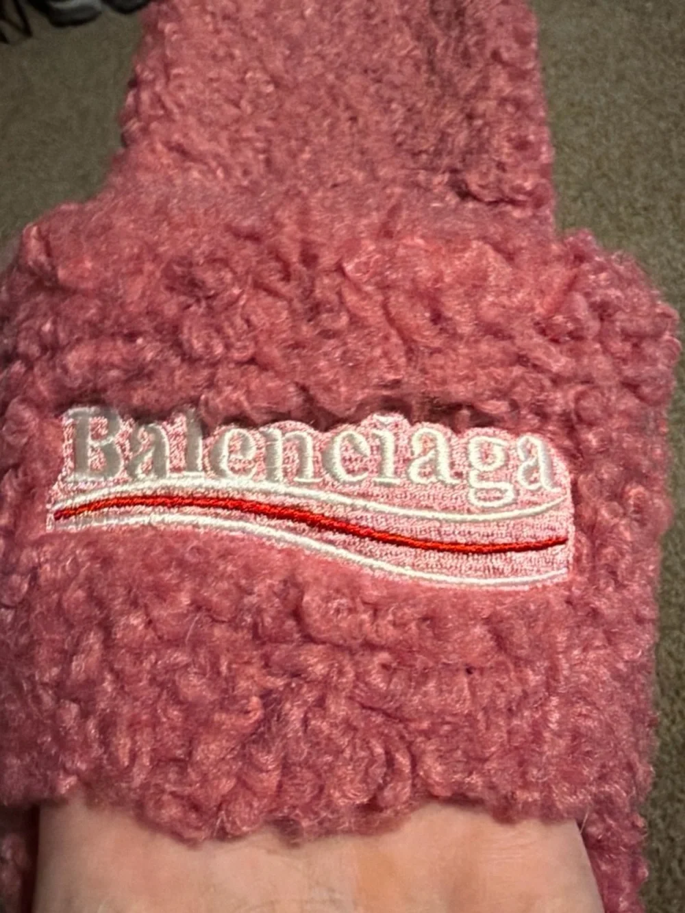 Balenciaga comfort embroidered