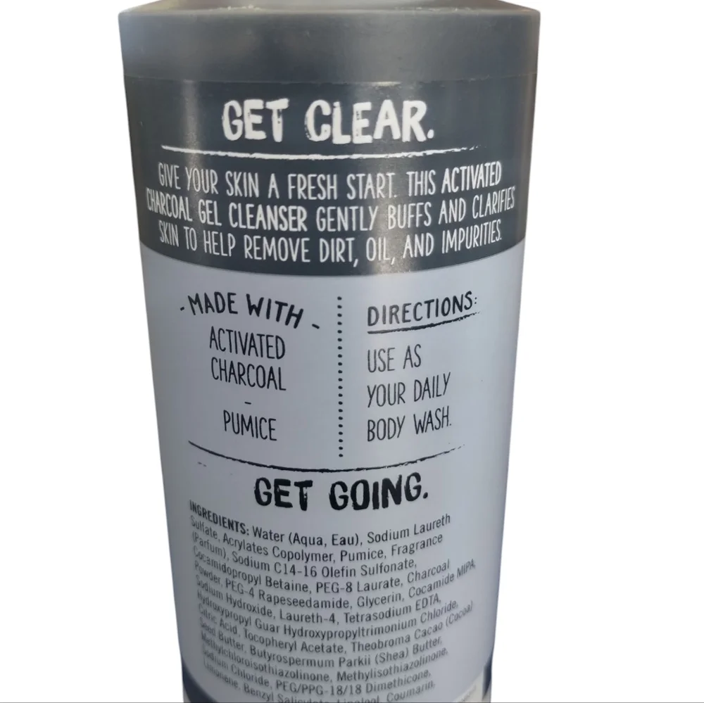 Bath & Body Works DISCONTINUED Hit Restart Activated Charcoal Gel‎ Cleanser