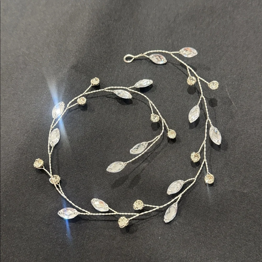 Rhinestone Headband For Women Bridal Wedding Party Boho Elegant Hair Accessory