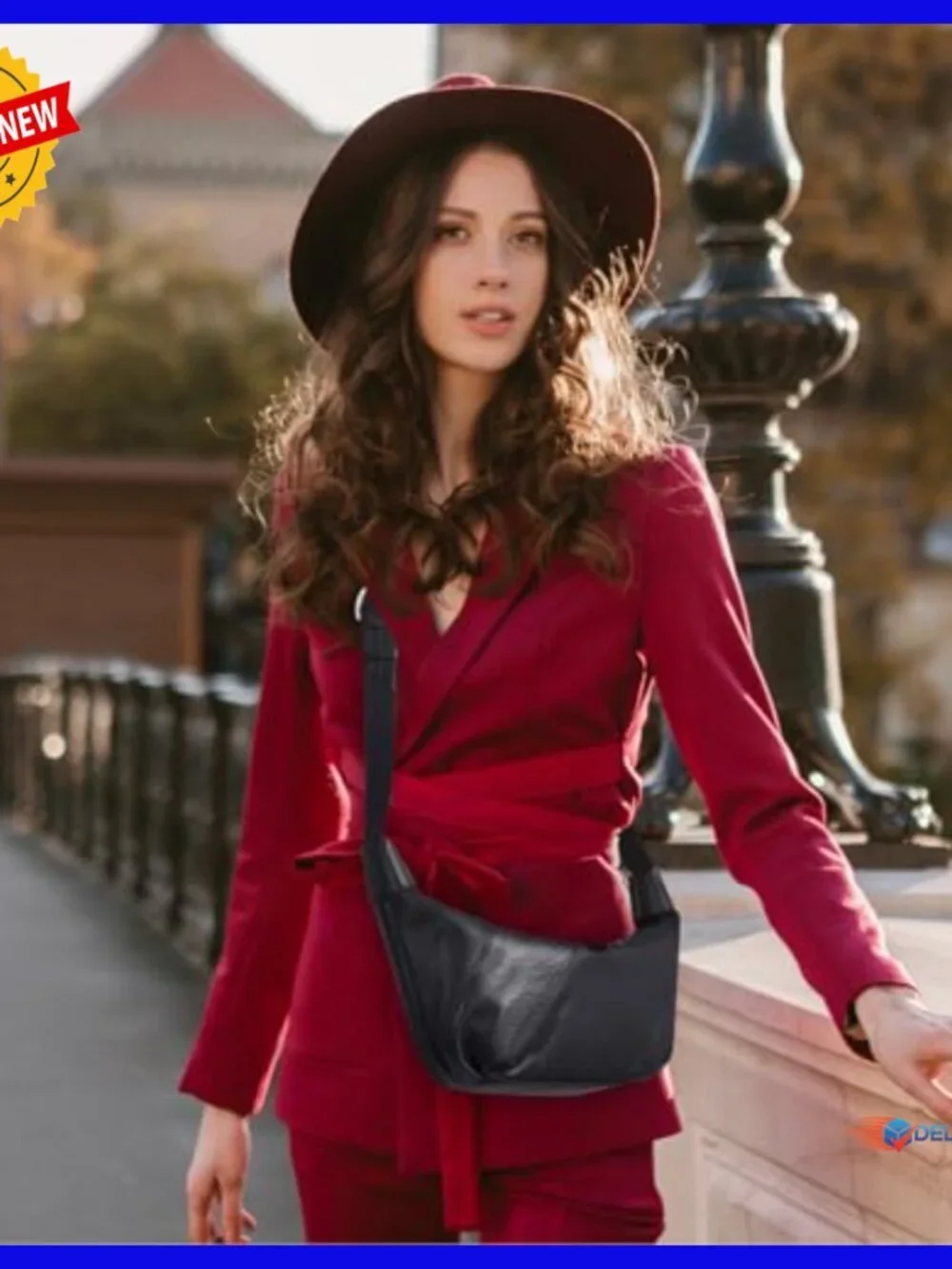 Genuine Leather Hobo Bag with Adjustable Strap, Lightweight Crossbody Purse