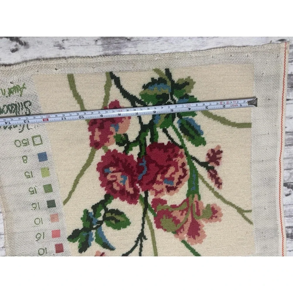 N/A embroidery vintage flowers