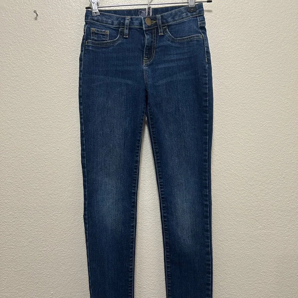 Gap girl's super skinny jeans, size 12 with adjustable waist