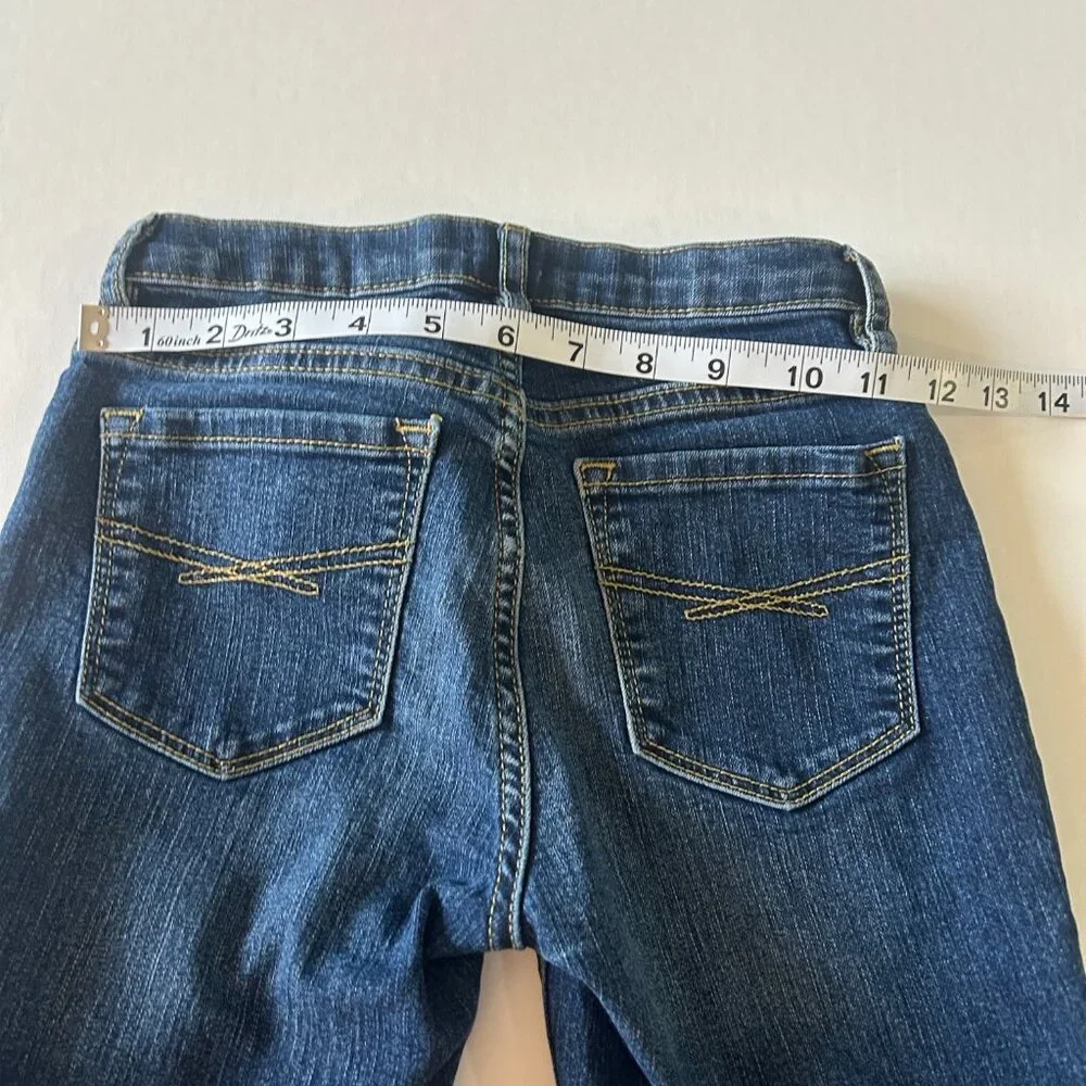 Gap girl's super skinny jeans, size 12 with adjustable waist