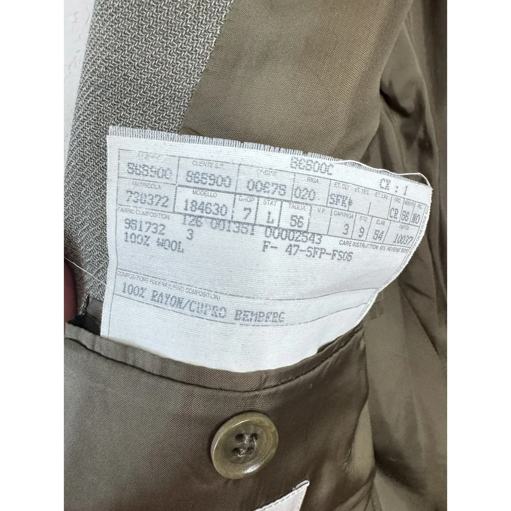 Ermenegildo Zegna wool formal lining