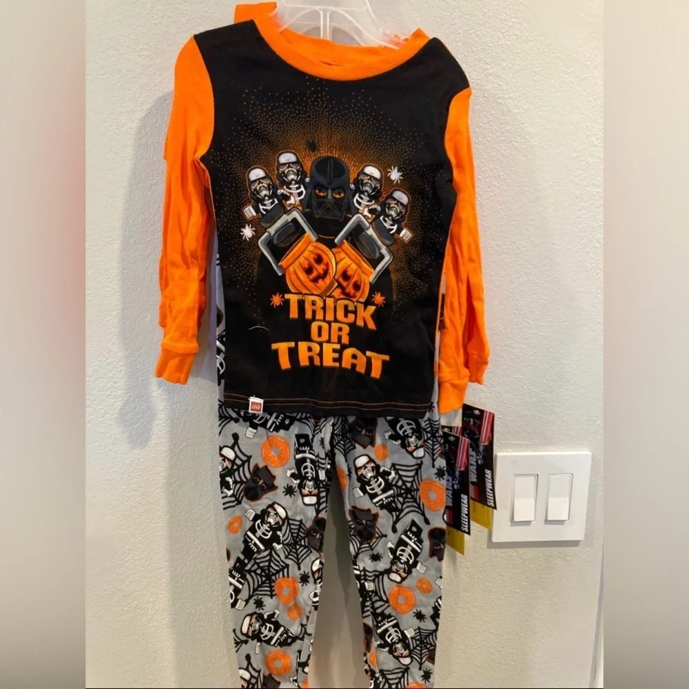 Star Wars Halloween Pajamas Size 3T New With Tags