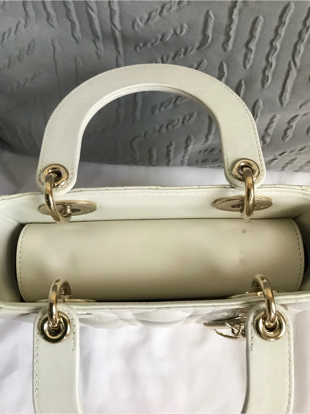 Sold✅✅ Lady Dior MydiorAbc Cannages Bag Small