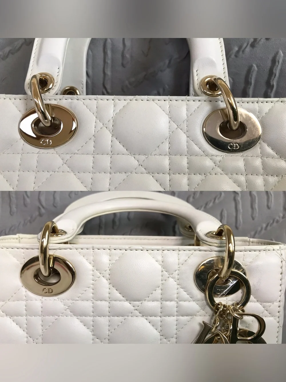 Sold✅✅ Lady Dior MydiorAbc Cannages Bag Small
