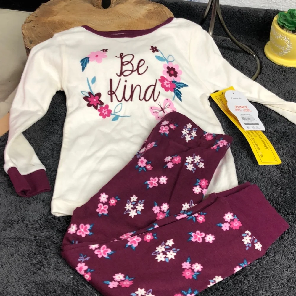 NWT Wonder nation 2pc sleepwear girls‎