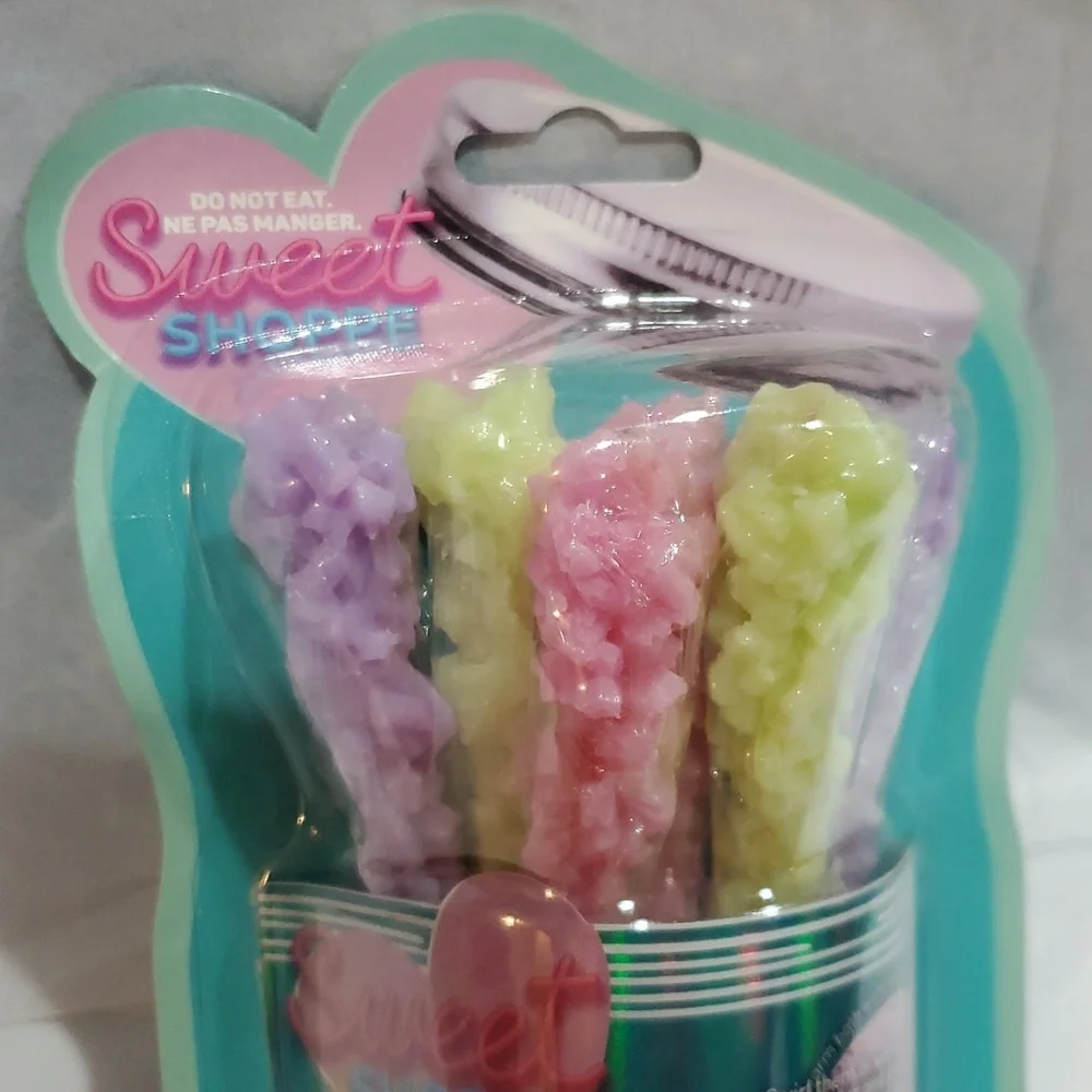 Rock Candy 6piece bath‎ salt sticks new