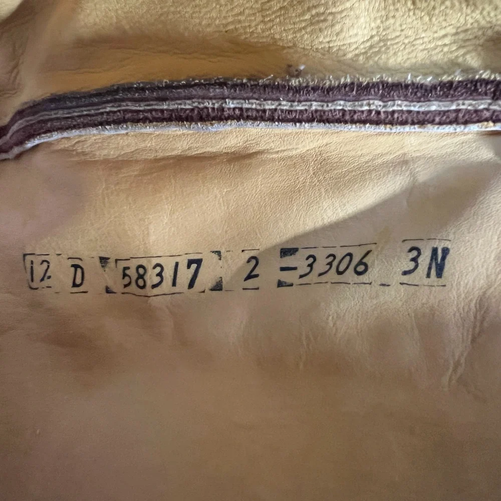 Vintage Panhandle Slim Brown Calfskin Boots 12D #58317 Made In Mexico