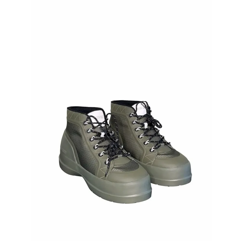 Moon Boot NIB Luna Trek Boots in Khaki Green Size 10.5