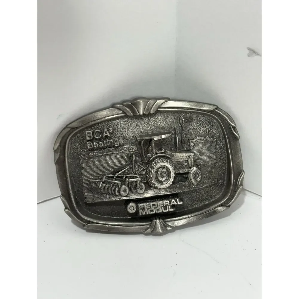 Great American Buckle Co BCA Bearings Federal Mogul Made‎ in USA Belt Buckle