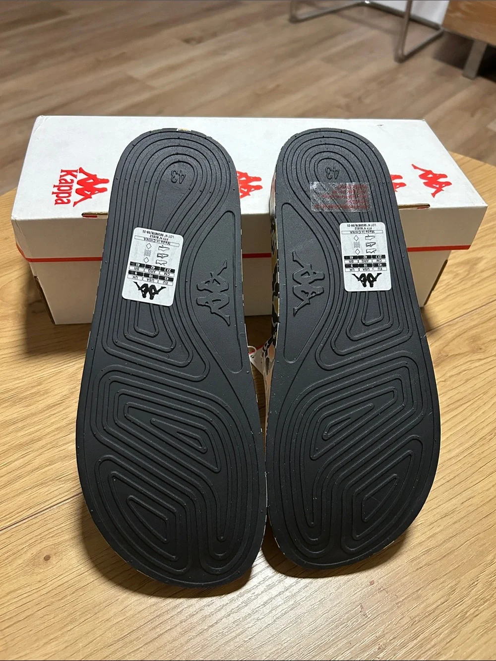 Kappa slide sandals